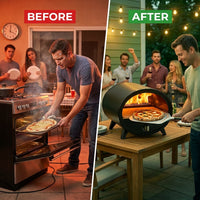 Propane Outdoor Pizza Oven Gas Pizza Oven — Before & After