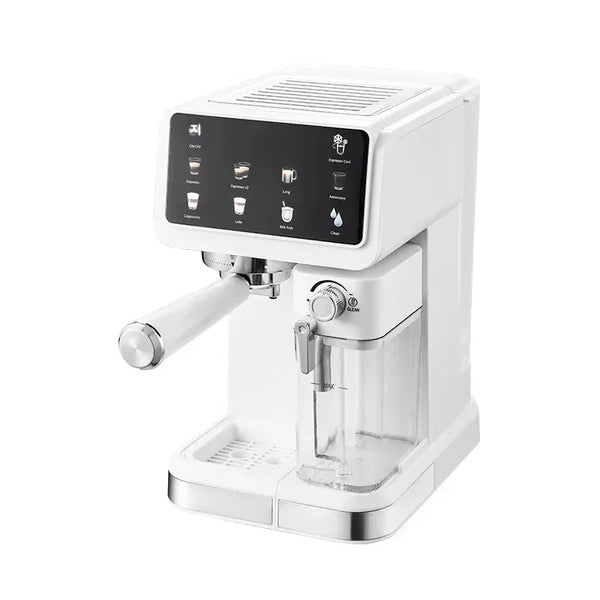 220V Touch Screen Coffee Machine for Home 20Bar Espresso Maker with Milk Frother Automatic Coffee Brewer Energy Saving